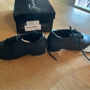 Heritage Black Kids Tap Lace-Up Dance Shoes